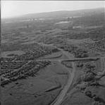 Aerial view looking north along Airport Parkway from a point south of Walkley Road May 1976.