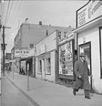 Une section de la rue commeciale 1949