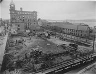 Construction site, Dominion Public Building 26 Ot 1935