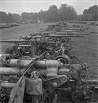 Collection of heavy mobile artillery 18 May 1945