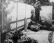 Landscaping at unidentified residence, designed by J. Austin Floyd 1950s
