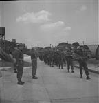 Marchpast of personnel of the Cameron Highlanders of Ottawa 28 May 1943