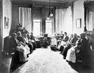 Elderly women in sitting room at Ottawa Protestant Home May 1918