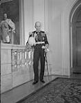 Rt. Hon. Vincent Massey, Governor General in full dress at Government House January 1956.