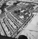"Riverside Court" housing project by the Campeau Corporation (aerial view) 18 March 1968.