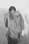[Nuyarluk and her baby Eva Gibbons.] 1949-1950