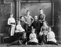 John Molson and his family ca. 1890