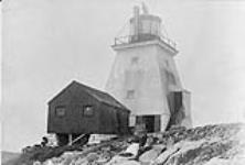 Lighthouse tower and lightkeeper's dwelling 1890