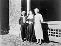 Members of the MacDonald family at Hotel Dieu. (L-R):Mary Martha MacDonald, Margaret Mary MacDonald, Margaret MacDonald ca. 1920-1925