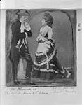 Two characters: Mr. Plummer as Charlie in "Maire of St. Brieux" and Mrs. Anglin as Countess Beauby. (Photo Composite) 1878
