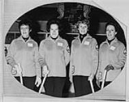 Canadian Ladies' Curling Association championship. Ontario Rink: Helen Sillman, Norma Knudson, Elaine Tetley, Marilyn Walker Feb. 1971