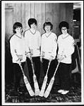 Members of the British Columbia rink, Canadian Ladies Curling Association Championships of 1972. (L-R): Sharon Bettesworth, Barbara Benton, Kae Minchin, Sheila Reeves 1972