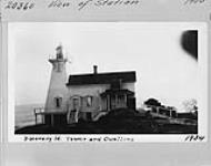 Lighthouse tower and lightkeeper's residence 1934