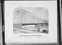 Pont sur la rivière Bastican 1883