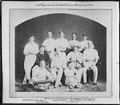 19th Regimental Cricket Eleven:Rear:Knowless, J.T.Cotesworth, Goodacre, Huggins; Middle:A. De S. Hadow, J.A. Fearon, Capt. J.H. Eden, Col P.D.Vigors, Wilson; Front: E.C. Kennedy, C.S. Molony 1879-80
