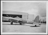 De Havilland MOSQUITO B.35 aircraft PF623 providing navigational support for the first transatlantic jet flight by VAMPIRE aircraft of No. 54 Squadron, R.A.F 15 July 1948