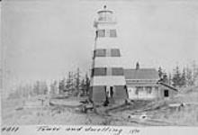 The lighthouse: tower and dwelling 1890