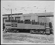 Quebec Railway, Light & Power Co. observation car no. 1 or 2; built May 1911 by the Q.R.L & P. Co., St. Malo, Que ca. 1935