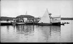 On dock ca. 1910
