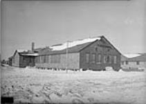 Royal Canadian Air Force. Station buildings under construction 7 Jan. 1941