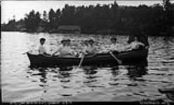 Boating, Rosseau Lake, Muskoka Lakes 25 July 1908
