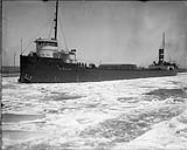 Great Lakes vessel - SINAOLA in ice 1920