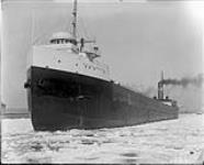 Great Lakes vessel - WILLIAM H. TRUESDALE in ice 1920