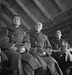 Personnel of The New Brunswick Rangers attending Mass May 1943
