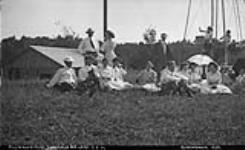 Watching the Elgin House-Port Sandfield Baseball Game, Muskoka Lakes 9 Aug. 1909