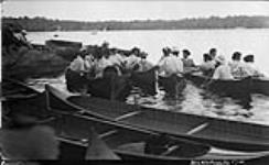 Taking part in the Regatta, Rosseau Lake, Muskoka Lakes 12 Aug. 1909