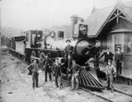 Locomotive No. 7, Ottawa and Gatineau Valley Railway ca. 1890