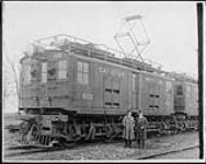 Canadian Northern Railway electric locomotive No. 602, used in Mount Royal Tunnel and later Canadian National Railways engine No.9102 1914