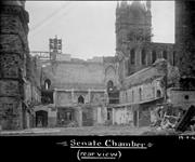 Reconstruction of fire-damaged Senate Chamber, Centre Block, Parliament Buildings 19 Apr. 1916