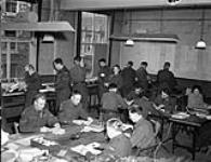 Main location file room, Canadian Military Headquarters Records Branch, Acton, England, 31 July 1945 July 31, 1945.