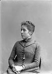 Miss Bertha Wright (later Mrs. Carr-Harris, first President of the Canadian Young Women's Christian Association) Dec. 1889