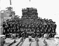 Ship's Company, H.M.C.S. HAIDA, Plymouth, England, 22 May 1944 May 22, 1944