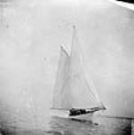 Sailing boat Wind Will coming down Kempenfelt Bay August 1896