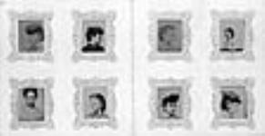 Portraits of eight unidentified women ca. 1865-1866