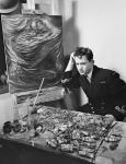 Canadian War Artist Jack Nichols ca. 1945.