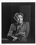 Eleanor Roosevelt (b. 1884 - d. 1962), wife of Franklin Delano Roosevelt, President of the United States from 1933 to 1945 1955