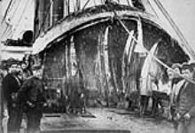 Whale bone, aboard the MAUD, July 1889 July 1889