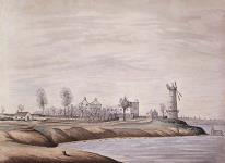 Site de la bataille du Moulin à vent, Prescott avril 1839