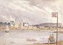 View of St. Denis / Vue de Saint-Denis 1837
