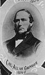 Col. Allan Gilmour, President of St. Andrews Society of Ottawa, 1876-1877 1876-1877