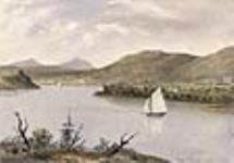 Fort Ticonderoga, lac George, New York, É.-U 1838