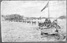 The Governor General's party crossing Lake of the Woods, July 29, 1881 29 July 1881