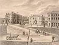 La maison des douanes et le quai, Montréal 22 August 1848