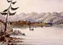 View in the Laurentians ca. 1838-1840