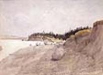 Le passage vu de la plage au bas du chemin Campbell octobre 13, 1841