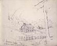 Edmund Deedes's House and Farm near Woodstock (Ontario) May 1840
